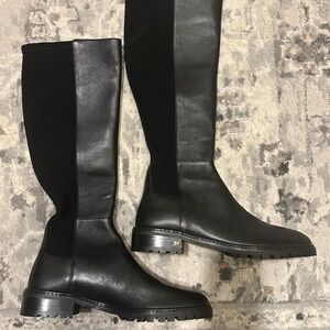 Stuart Weitzman Black Heeled Boots